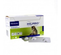 Милпро Milpro 4 мг/10 мг для котят до 2 кг, 1 упаковка 4 таблетки..