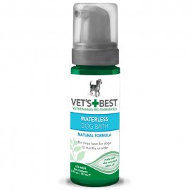 VET`S BEST Waterless Dog Bath Миюча піна для собак для експрес чищення..