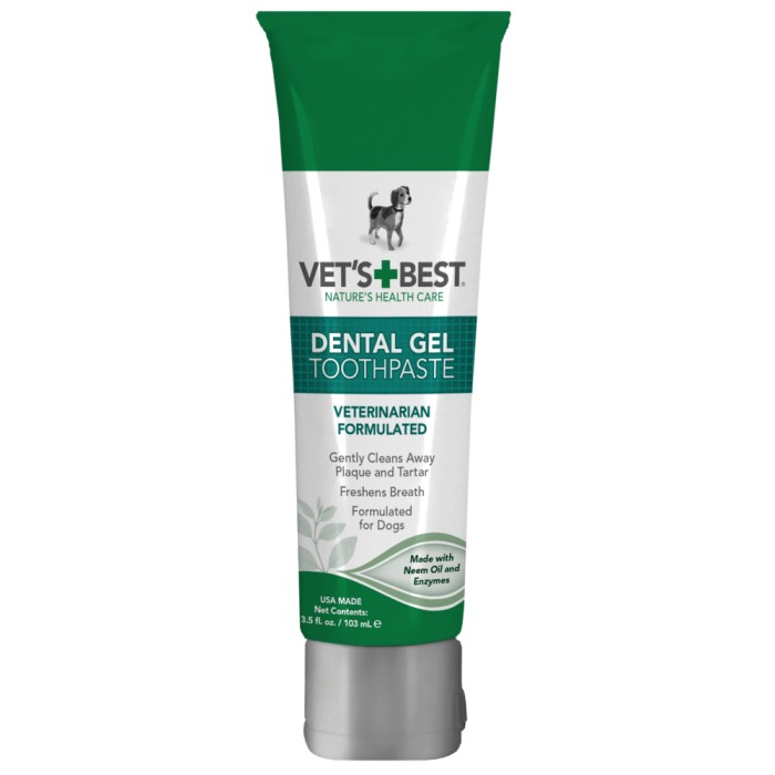 VET`S BEST Dental Gel 103 мл Гель Для Чистки Зубов 