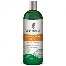 VET`S BEST Flea Itch Relief Shampoo Успокаивающий шампунь от укусов бл..