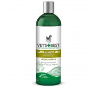 VET`S BEST Oatmeal Med Shampoo Терапевтичний Шампунь від лупи, лущення..