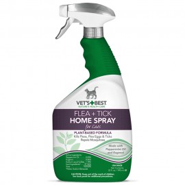 VET`S BEST Flea&Tick Home Spray for Cats Універсальний спрей від бліх ..