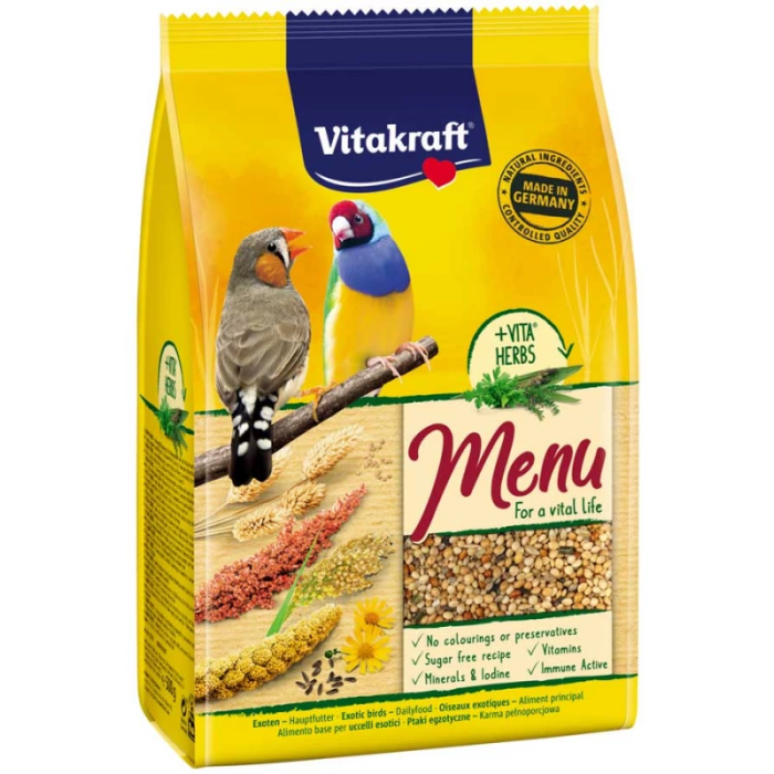 Vitakraft Корм для екзотичних птахів Exotis 1 кг.