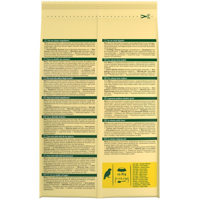 Vitakraft Корм для екзотичних птахів Exotis 500гр.