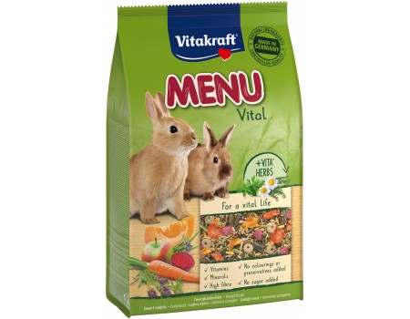 Vitakraft  Корм  для кроликов  Menu  3 кг
