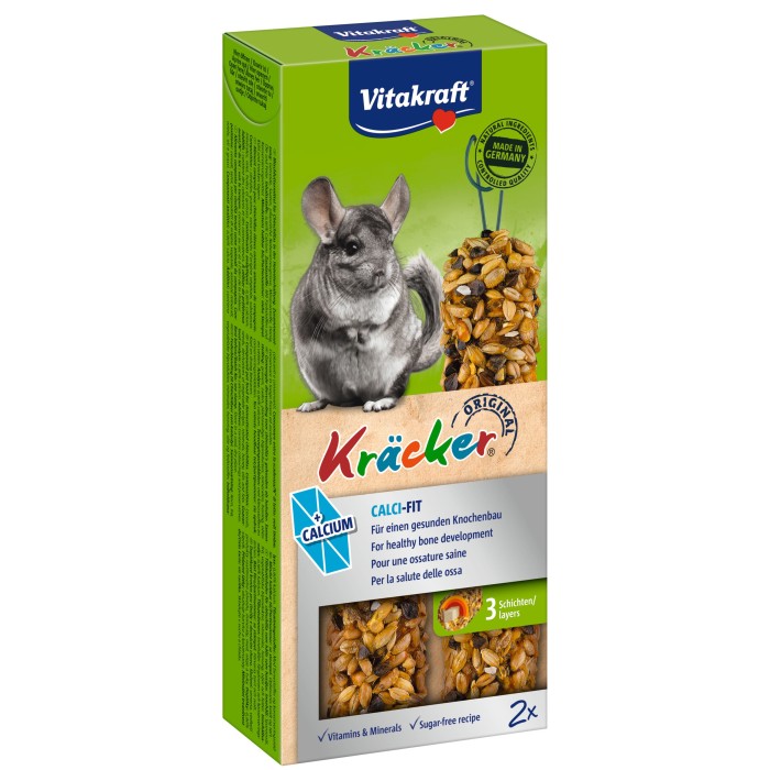 Vitakraft Крекер для шиншил з кальцієм (2шт)