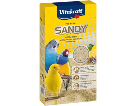 Vitakraft Преміум Пісок для птахів SANDY з мінералами 2кг
