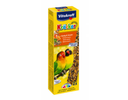 Vitakraft  Крекер  для маленьких  африканских попугаев медовый (2шт)