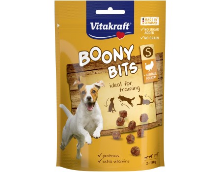 Шарики мясные Vitakraft Boony Bits, с птицей для собак средних и малых пород, 55 гр