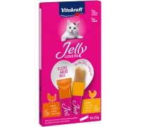Желе Vitakraft Jelly Lovers MP, для кошек, курицей и индейкой, 6*15 г..