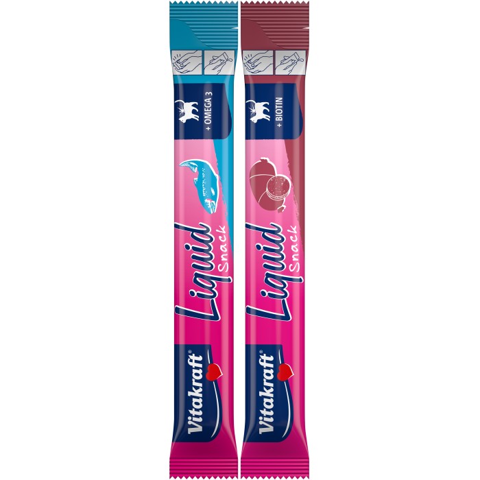 Крем-снек Vitakraft Cat Liquid Snack Multipack, с лососем/ливерной колбасой (2 вкуса), 16*15 гр