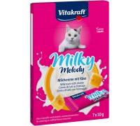 Крем-снек Vitakraft Milky Melody Cheese, для котів, з вершками та сиро..