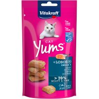 Закуски м'які Vitakraft Cat Yums Salmon MSC, для котів, з лососем, 40 гр