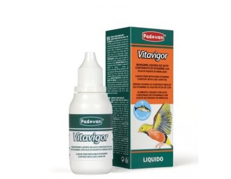 Додатковий рідкий корм Padovan Vitavigor, (прикорм), для птахів Падован Вітавігор, 30 мл