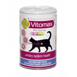 VITOMAX для профілактики сечокам'яної хвороби котів, 150г 300таб...