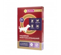  VITOMAX GOLD ошейник от блох и клещей для маленьких собак, 35 см..