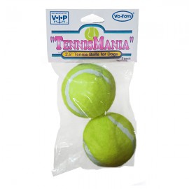 Vo-Toys ТЕННИСМАНИЯ тенисный мяч игрушка для собак, 10 см..