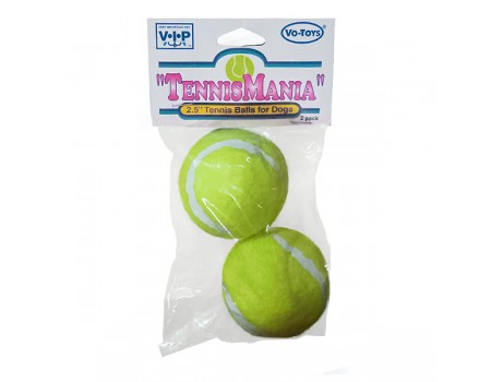 Vo-Toys ТЕННИСМАНИЯ тенисный мяч игрушка для собак, 10 см