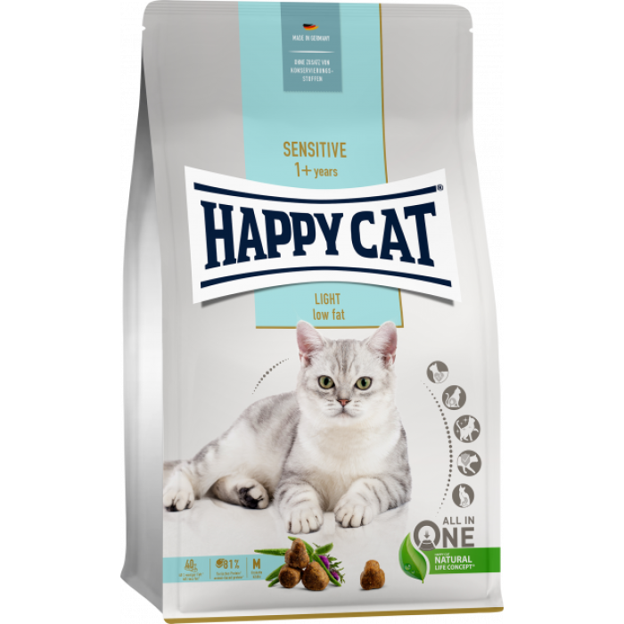 Happy Cat Sens Light - корм для котів з надмірною вагою 10 кг