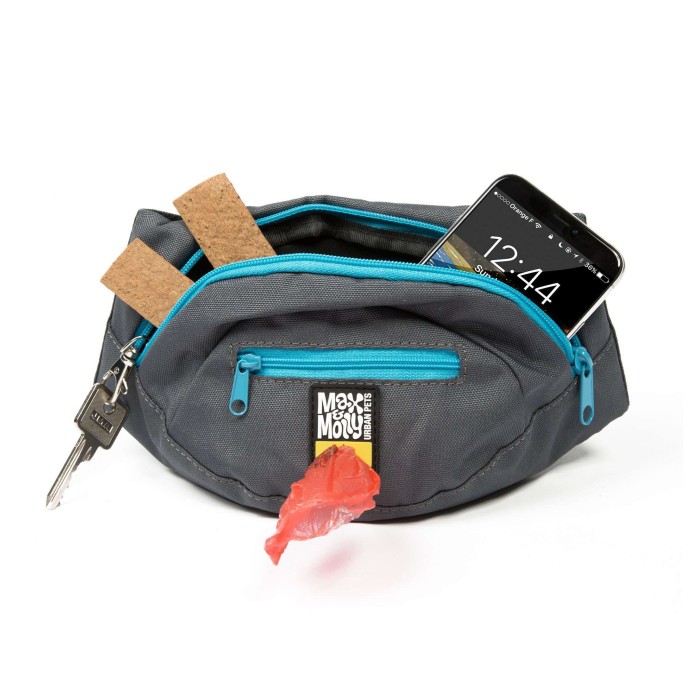 Поясна сумка для прогулянок Max & Molly Waist Bag Pink, рожева