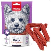 Wanpy Duck Sausages ВАНПИ СОСИСКИ С УТКОЙ лакомство для собак, 0.1 кг