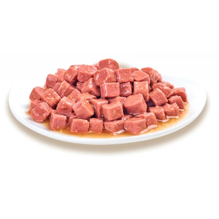 Вологий корм для собак Wanpy Lamb Chunk ВАНПІ ЯГНЯ шматочки, 375 г