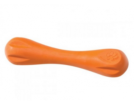 Игрушка для собак Hurley Large Tangerine Харлей большая косточка оранжевая, 21 см
