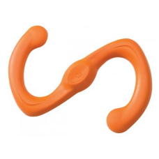 Іграшка для собак Bumi Large Tangerine Бумі S-подібна мала помаранчева, 24 см