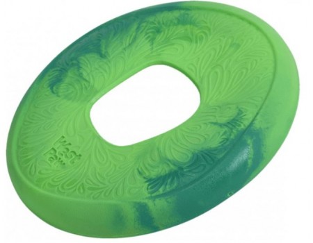 Игрушка для собак West Paw Frisbee Saliz Large Emerald 22 см, зеленый