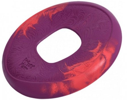 Игрушка для собак West Paw Frisbee Saliz Large Hibiscus 22 см, бордовый