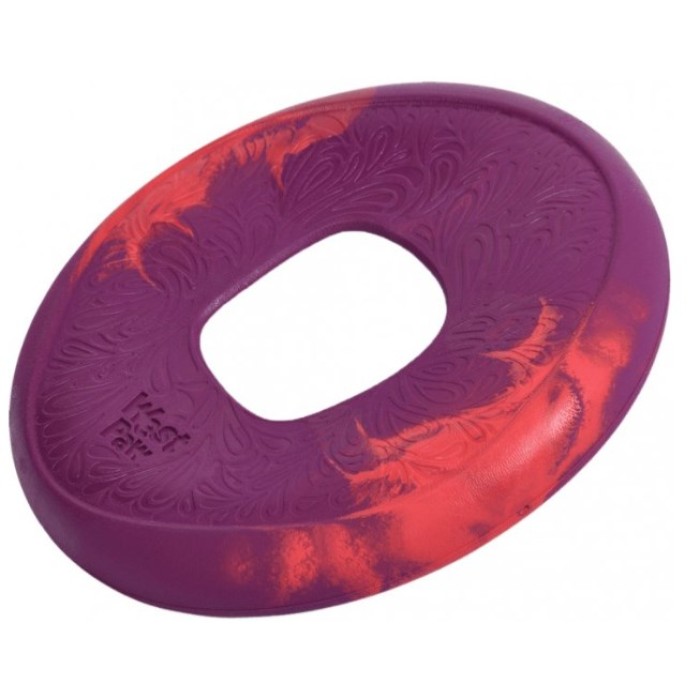 Іграшка для собак West Paw Frisbee Saliz Large Hibiscus 22 см, бордовий
