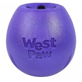 Игрушка-кормушка для собак West Paw Large Eggplant Rumbl, большая, фио..