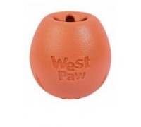Игрушка-кормушка для собак West Paw Zogoflex Echo Rumbl, малая, оранже..