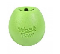 Игрушка-кормушка для собак West Paw Zogoflex Echo Rumbl, малая, зелена..