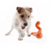 Іграшка для собак Tizzi Small Tangerine Тіззі для ласощів мала помаранчева, 11 см  - фото 2