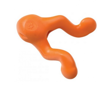 Игрушка для собак Tizzi Large Tangerine Тиззи для лакомства большая оранжевая, 18 см