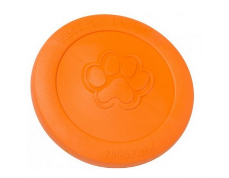 Игрушка для собак Zisc Small Tangerine  Зиск  фрисби малая   оранжевая, 17 см
