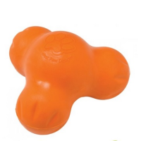 Игрушка для собак Tux Large Tangerine  Тукс для лакомства  большой   оранжевый, 13 см