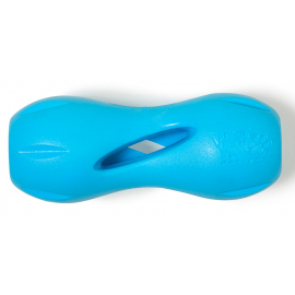 Іграшка для собак Qwizl Small Aqua Квізл для ласощів малий блакитний, ..