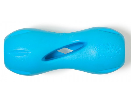 Іграшка для собак Qwizl Small Aqua Квізл для ласощів малий блакитний, 14 см