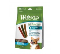 Лакомство Whimzees Stix в форме палочек для собак, S, 28 шт..
