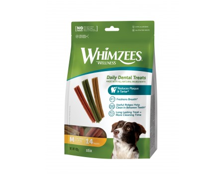 Ласощі Whimzees Stix у формі паличок для собак  M 14 шт