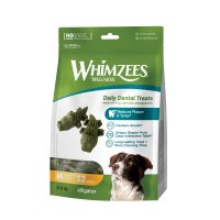 Лакомство Whimzees Alligator для собак в форме Аллигатора, M, 12 шт