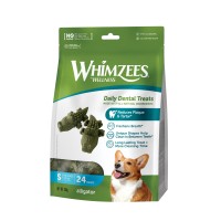 Лакомство Whimzees Alligator для собак в форме Аллигатора, S, 24 шт
