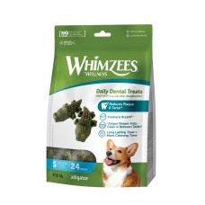 Лакомство Whimzees Alligator для собак в форме Аллигатора, S, 24 шт