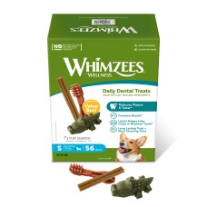 Лакомство Whimzees Variety Value Box Набор Variety Value для собак, S, 56 шт