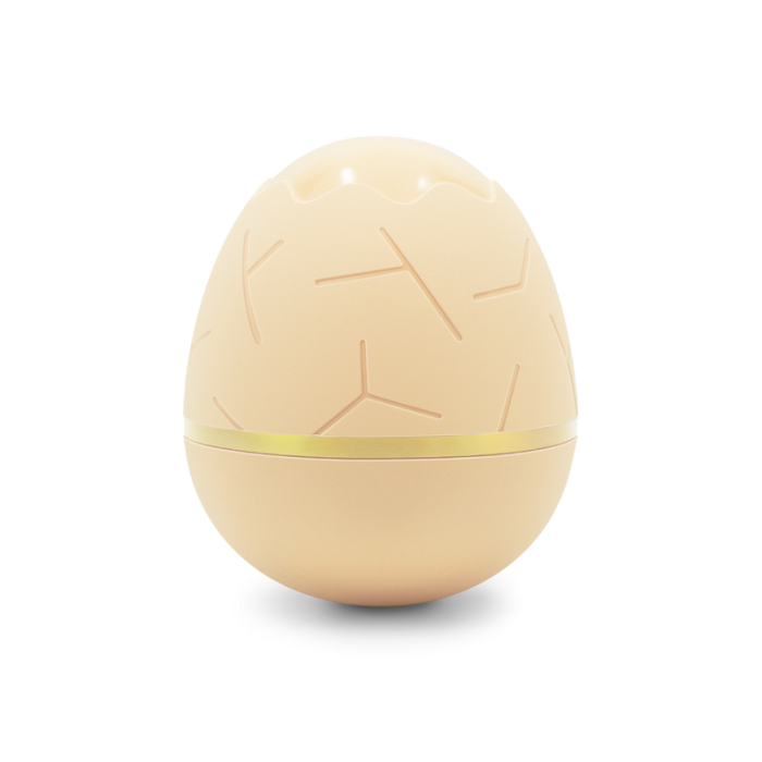 Интерактивная игрушка CHEERBLE Wicked Egg, яйцо для лакомства, кремовый