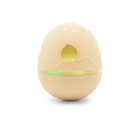 Интерактивная игрушка CHEERBLE Wicked Egg, яйцо для лакомства, кремовы..
