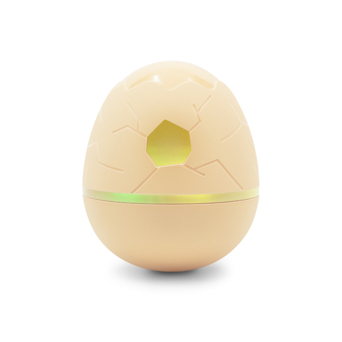 Интерактивная игрушка CHEERBLE Wicked Egg, яйцо для лакомства, кремовый