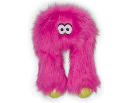 Игрушка для собак WEST PAW Wilson Hot Pink/Уилсон, пушистый, с пищалкой, розовый, 25х8 см